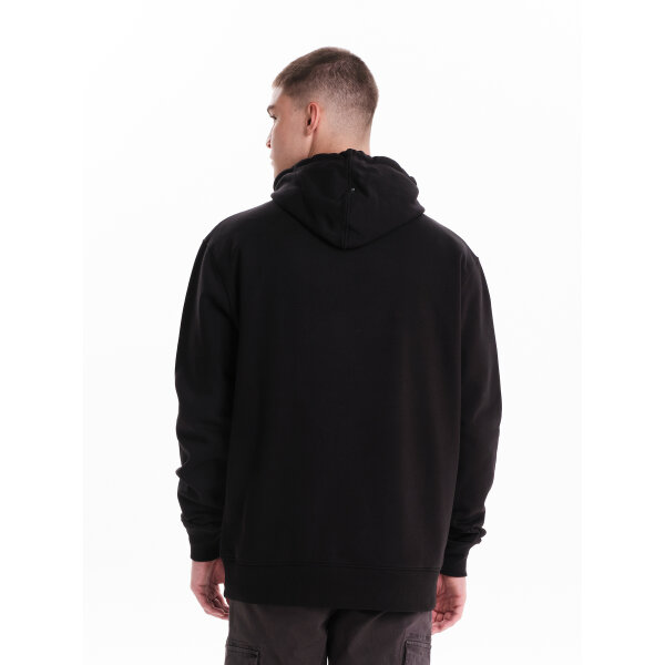 242.EM20.02-BLACK_3 Ανδρικό φούτερ με κουκούλα EMERSON 242.EM20.02 μαύρη - Image 2