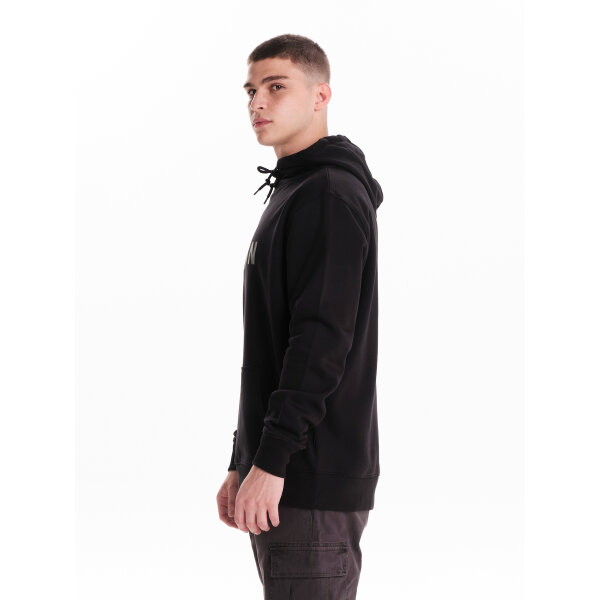 242.EM20.02-BLACK_5 Ανδρικό φούτερ με κουκούλα EMERSON 242.EM20.02 μαύρη - Image 5