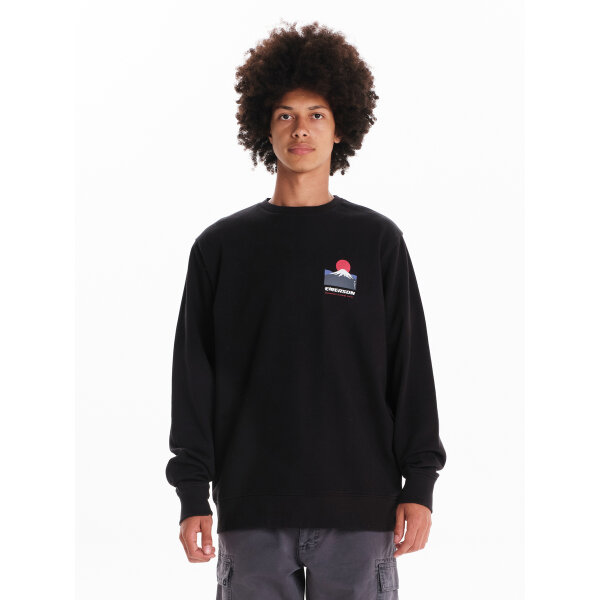 242.EM20.16-BLACK_1 Ανδρικό φούτερ EMERSON 242.EM20.16 μαύρο - Image 1