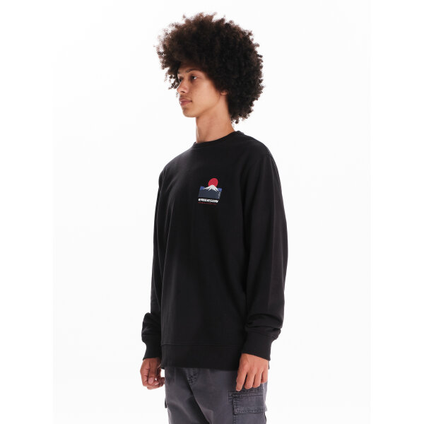 242.EM20.16-BLACK_2 Ανδρικό φούτερ EMERSON 242.EM20.16 μαύρο - Image 3