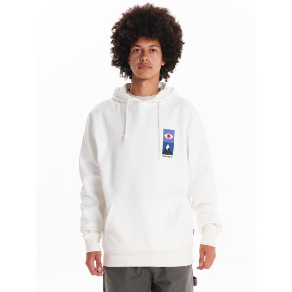 242.EM20.18-OFF-WHITE_1 Ανδρικό φούτερ με κουκούλα EMERSON λευκό - Image 1