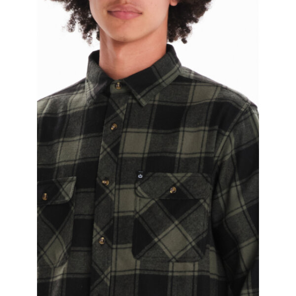 Ανδρικό πουκάμισο καρό φανέλα EMERSON 242.EM60.80 πράσινο - Image 4