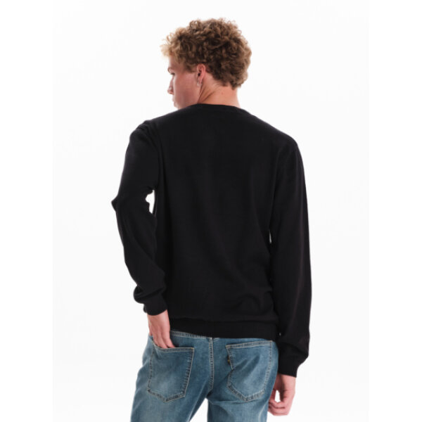 Ανδρικό πλεκτό πουλόβερ EMERSON 242.EM70.90 μαύρο - Image 3