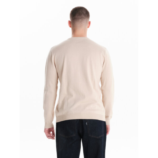 Ανδρικό πλεκτό πουλόβερ EMERSON 242.EM70.90 εκρού - Image 4