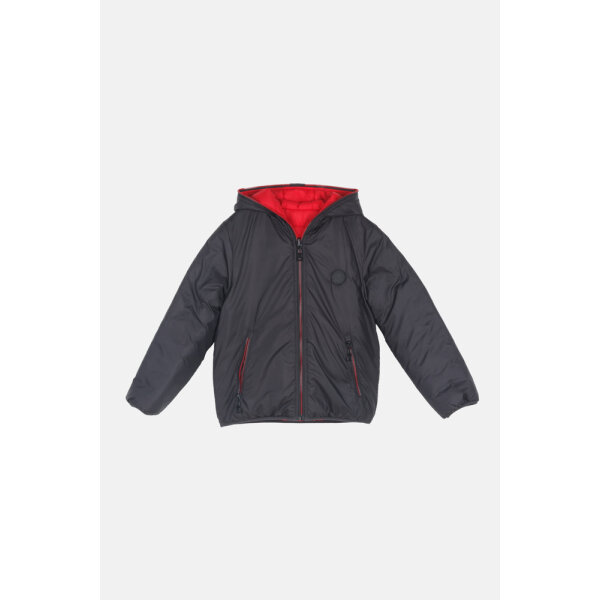 2496205_BLACK-RED ΠΑΙΔΙΚΟ ΜΠΟΥΦΑΝ ΜΑΥΡΟ ΚΟΚΚΙΝΟ ΔΙΠΛΗΣ ΟΨΗΣ ΓΙΑ ΑΓΟΡΙ JOYCE 2496205 - Image 1