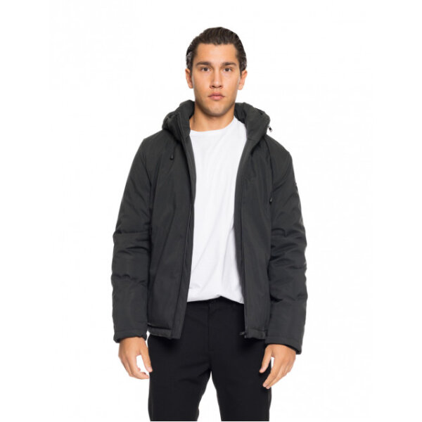 52-201-017#051#1-492x639 Ανδρικό Biston fashion ανδρικό κοντό μπουφάν με ενσωματωμένη κουκούλα πράσινο - Image 1