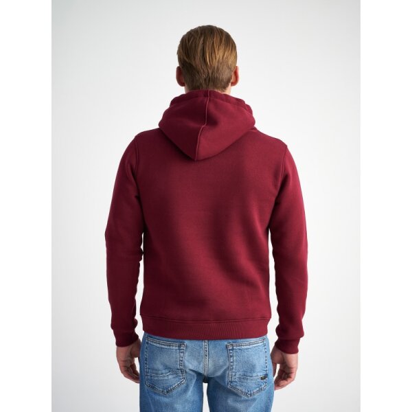 Ανδρικό φούτερ με κουκούλα Staff Gallery 64-108.052 μπορντώ - Image 3