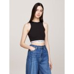 Γυναικείο TJW LOGO TAPING CUT OUT BRALETTE DW0DW18809-BDS Μαύρο TOMMY JEANS - Image 2