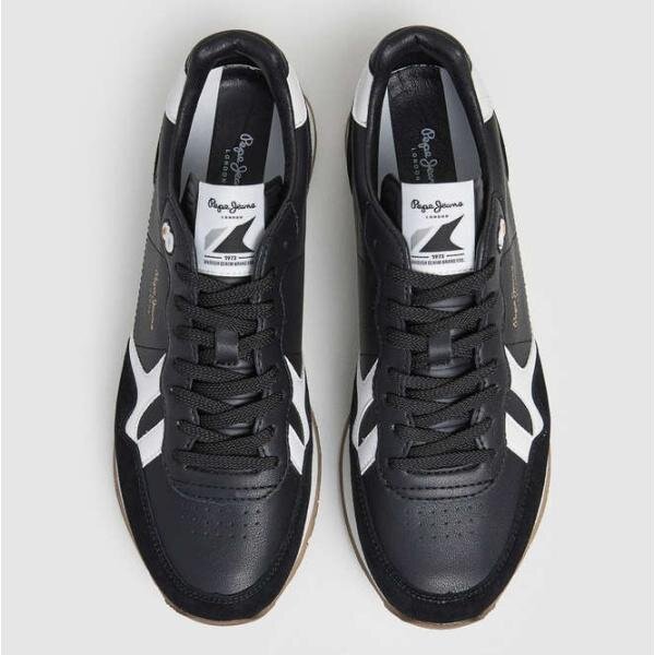 Ανδρικό παπούτσι PEPE JEANS PM40020-999 μαύρο - Image 2
