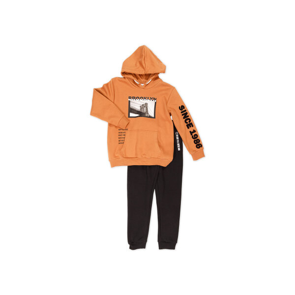 8019a Παιδική Φόρμα χνουδιασμένη για Αγόρι 6-16 ετών New College 45-8019 - Image 1