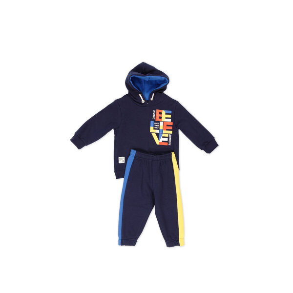 804_6 Παιδική Φόρμα χνουδιασμένη για Αγόρι 2-6 ετών  New College 45-804 - Image 1