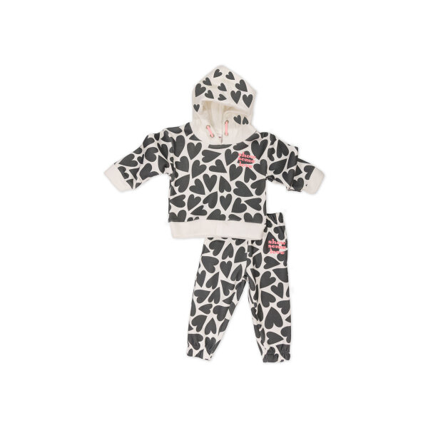 Παιδική Φόρμα χνουδιασμένη για Κορίτσι 2-6 ετών  New College 45-8358 - Image 1