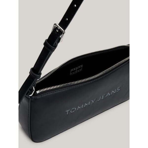 Γυναικεία Τσάντα Ώμου Με Ανάγλυφο Λογότυπο TOMMY JEANS Essential AW0AW16270 - Image 4