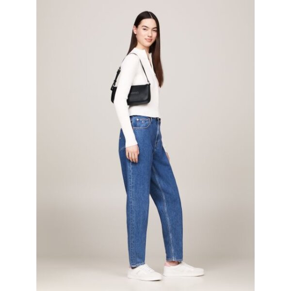 Γυναικεία Τσάντα Ώμου Με Ανάγλυφο Λογότυπο TOMMY JEANS Essential AW0AW16270 - Image 6