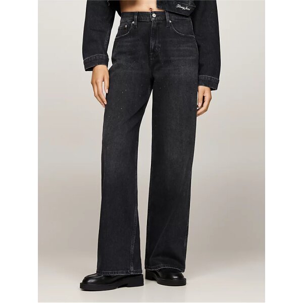 DW0DW19739_1BZ_main ΓΥΝΑΙΚΕΙΟ ΠΑΝΤΕΛΟΝΙ TOMMY JEANS Betsy Glitter Wide Leg Jeans DW0DW19739-1BZ32 - Image 1