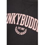Γυναικείο φούτερ με embossed τύπωμα στο στήθος ANTHRACITE FBL010-115-06 FUNKY BUDDHA - Image 2