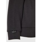 Γυναικείο φούτερ με embossed τύπωμα στο στήθος ANTHRACITE FBL010-115-06 FUNKY BUDDHA - Image 3