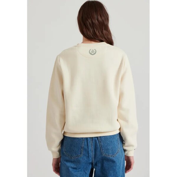 Γυναικείο φούτερ με embossed τύπωμα στο στήθος CHALK FBL010-115-06 FUNKY BUDDHA - Image 4