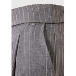 Γυναικέιο Wide leg fit ριγέ casual παντελόνι FBL010-124-02 FUNKY BUDDHA - Image 7