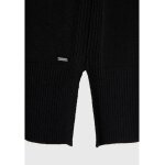 Γυναικεία Loose fit πλεκτό ζιβάγκο με σχέδιο στην πλέξη FBL010-148-09 FUNKY BUDDHA BLACK - Image 6