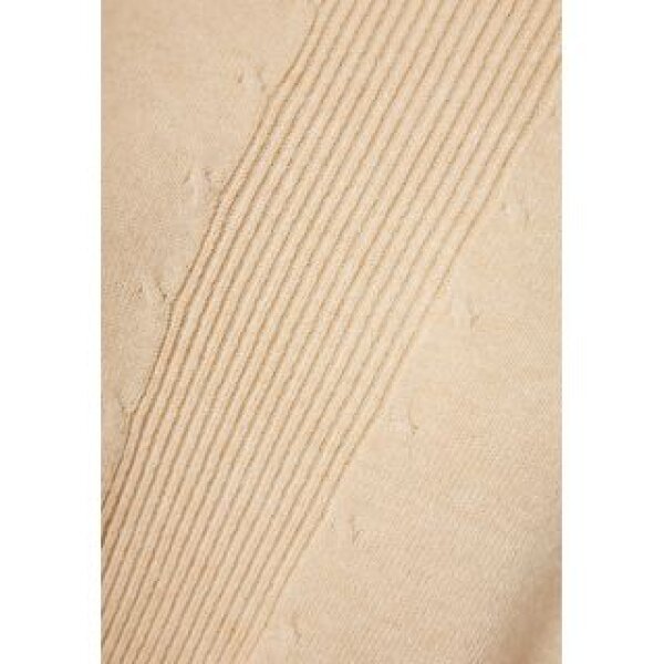 Γυναικεία Loose fit πλεκτό ζιβάγκο με σχέδιο στην πλέξη  FBL010-148-09  FUNKY BUDDHA CHALK - Image 7