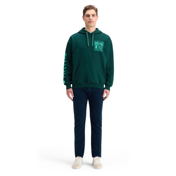 Hires_PNG-178759-7358-MDL-FNT Ανδρικό φούτερ με κουκούλα scotch & soda 178759 πράσινο - Image 1