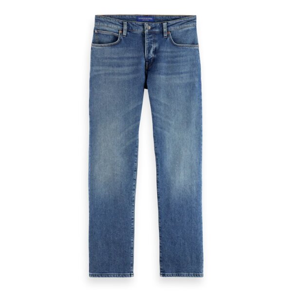 Hires_PNG-178936-5346-FNT Ανδρικό jean core the zee straight fit scotch & soda 178936 μπλε - Image 4
