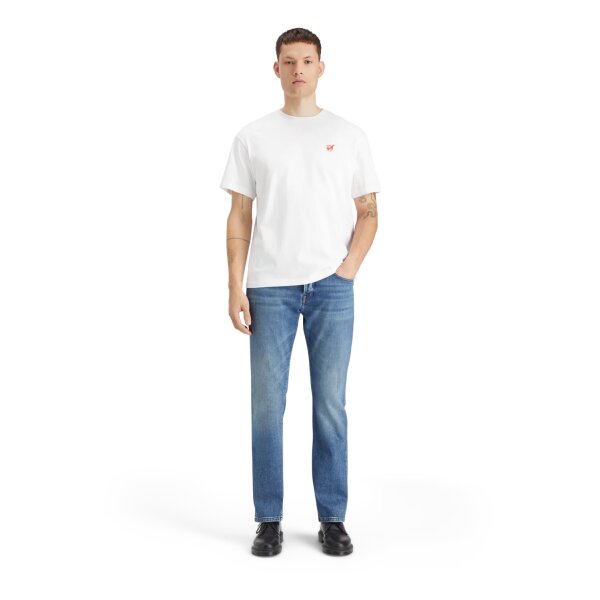 Hires_PNG-178936-5346-MDL-FNT Ανδρικό jean core the zee straight fit scotch & soda 178936 μπλε - Image 1