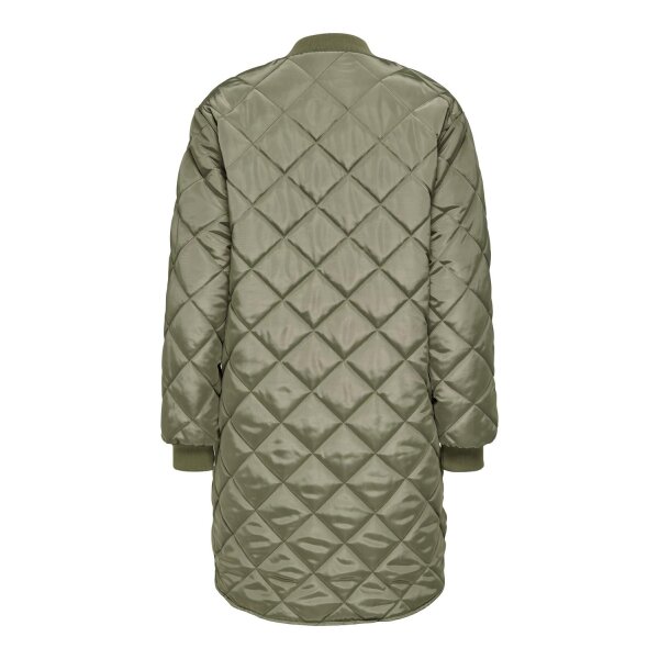 ONLJESSICA QUILTED ZIP COAT CC OTW ΓΥΝΑΙΚΕΙΟ ΠΑΝΩΦΟΡΙ ΜΑΚΡΥ ΧΑΚΙ  ONLY 15323237 - Image 3