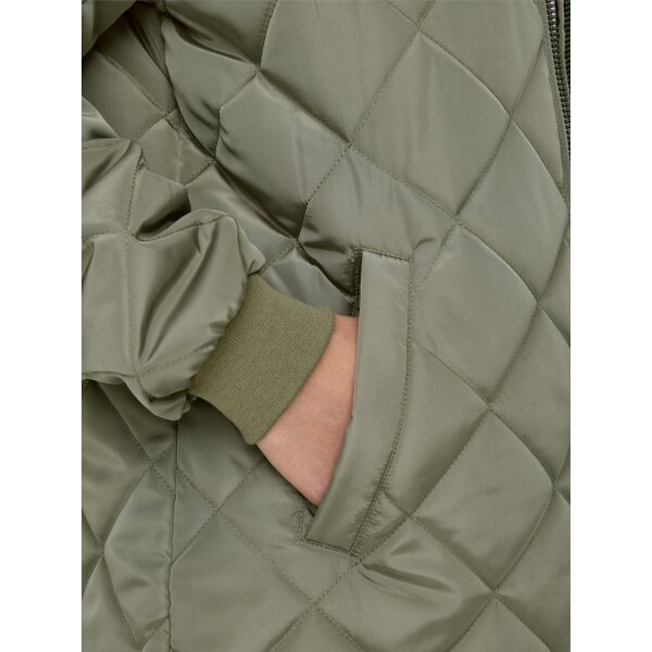 ONLJESSICA QUILTED COAT ZIP CC OTW ΓΥΝΑΙΚΕΙΟ ΠΑΝΩΦΟΡΙ ΜΑΚΡΥ ΧΑΚΙ  ONLY 15323237 - Image 7