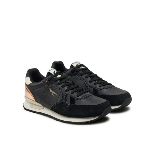 athletika-pepe-jeans-pls40026-mauro-0000304416811 (1) Γυναικείο παπούτσι  PEPE JEANS PLS40026-999 Μαύρο - Image 2