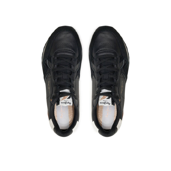 athletika-pepe-jeans-pls40026-mauro-0000304416811 (4) Γυναικείο παπούτσι  PEPE JEANS PLS40026-999 Μαύρο - Image 5