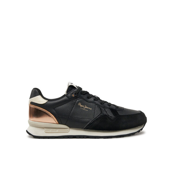 athletika-pepe-jeans-pls40026-mauro-0000304416811 Γυναικείο παπούτσι  PEPE JEANS PLS40026-999 Μαύρο - Image 1