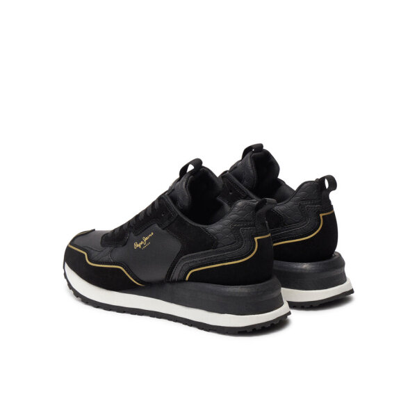 Γυναικείο παπούτσι  PEPE JEANS PLS60012-999 Μαύρο - Image 3