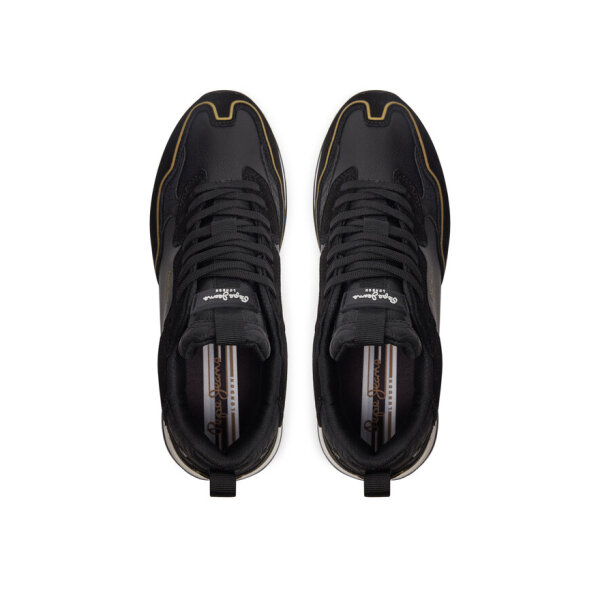 Γυναικείο παπούτσι  PEPE JEANS PLS60012-999 Μαύρο - Image 5