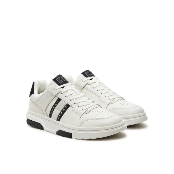 athletika-tommy-jeans-the-brooklyn-leather-em0em01521-leuko-0000304447594 (1) Ανδρικό παπούτσι TOMMY JEANS EM0EM01521 Λευκό - Image 5