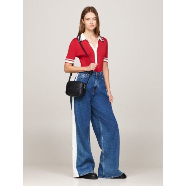 Γυναικεία TOMMY JEANS Essential Τσάντα Χιαστί Με Ανάγλυφο Λογότυπο AW0AW16274 - Image 5