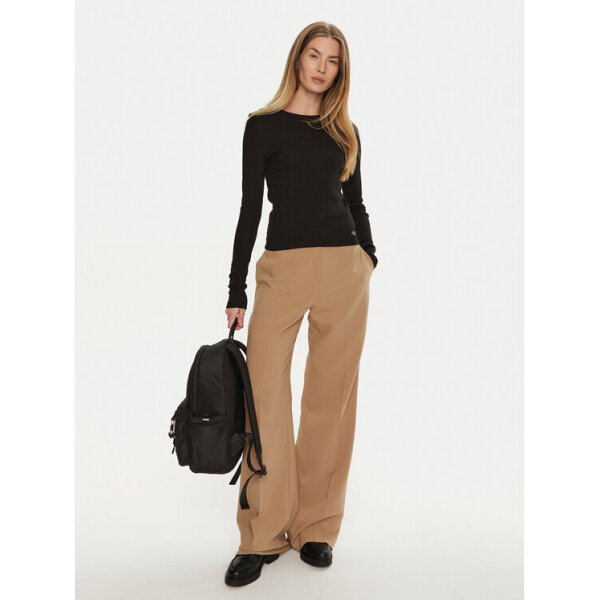 calvin-klein-jeans-mplouzaki-j20j224454-mauro-regular-fit-0000304067990 (1) Γυναικεία Μπλούζα Μακρυμάνικη J20J224454 Μαύρο Regular Fit  CALVIN KLEIN - Image 2