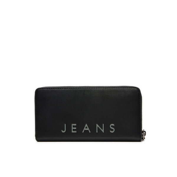 tommy-jeans-megalo-portopholi-gunaikeio-aw0aw16485-mauro-0000304088063 (1) Γυναικείο Μεγάλο Πορτοφόλι AW0AW16485 Μαύρο TOMMY JEANS - Image 2