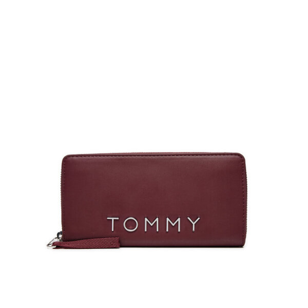 Γυναικείο Μεγάλο Πορτοφόλι AW0AW16485 Μπορντό TOMMY JEANS - Image 1