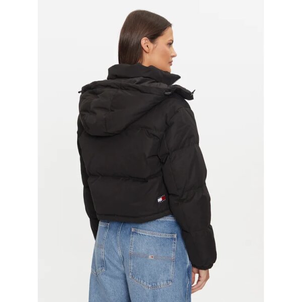 tommy-jeans-mpouphan-poupoulenio-alaska-dw0dw19687-mauro-regular-fit-0000304075728 (2) Γυναικέιο Μπουφάν πουπουλένιο Alaska Μαύρο Tommy Hilfiger  DW0DW19687-BDS - Image 3