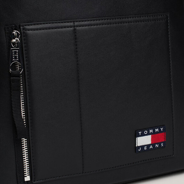 tommy-jeans-tjm-surplus-backpack-seasonal (2) Ανδρικό σακίδιο πλάτης TOMMY JEANS AM0AM13137 μαύρη - Image 3