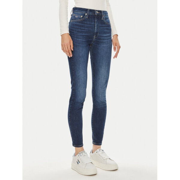 ΓΥΝΑΙΚΕΙΟ ΠΑΝΤΕΛΟΝΙ TOMMY JEANS Sylvia Skinny Fit DW0DW19258-1BK32 - Image 1