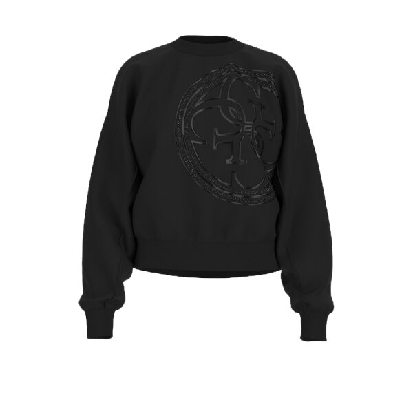 Γυναικείο φούτερ μαύρο  Guess W4BQ07K9Z21-JBLK - Image 1