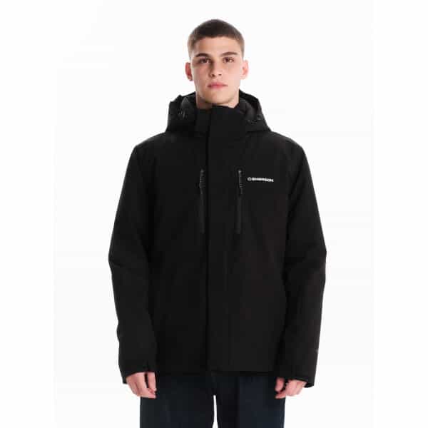 242.EM10.06-BLACK_1 Ανδρικό μπούφαν EMERSON 242.EM10.06 μαύρο - Image 1