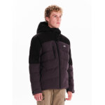 Ανδρικό μπουφάν puffer με κουκούλα EMERSON 242.EM10.16 σκούρο γκρι - Image 2