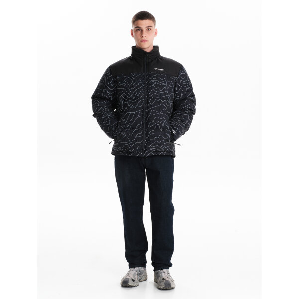 Ανδρικό μπουφάν puffer EMERSON 242.EM10.79 μαύρο - Image 4