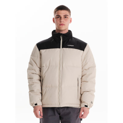 Ανδρικό μπουφάν puffer EMERSON 242.EM10.79 εκρού