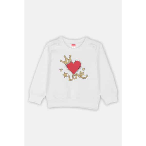 Παιδική Φόρμα Kορίτσι 1-5 Ετών Joyce 2461119 Love - Image 2