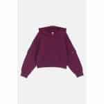 Παιδική Μπλούζα Φούτερ Crop για κορίτσι Joyce 2463505 Magenta